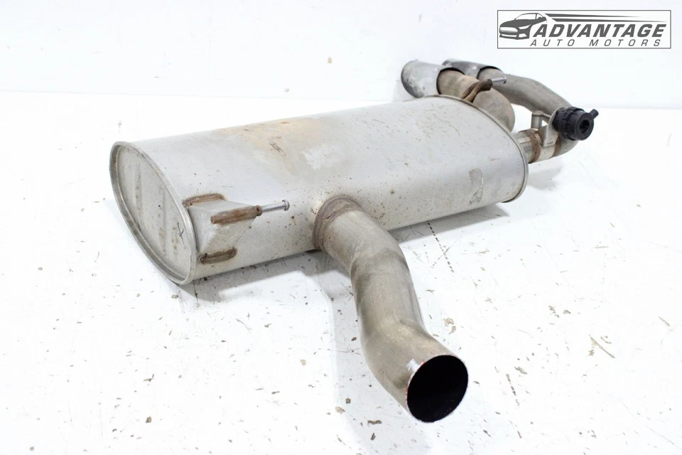 BMW X4 F26 2015-2016 3,0 L V6 N55 SISTEMA DE ESCAPE TRASERO SILENCIADOR TUBO RESONADOR OEM Foto 3 de 4