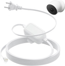 16.4Ft Power Adapter Cable for Google Nest Cam Outdoor/Indoor Battery 2nd Gen We