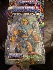 STEALTH NINJA HE-MAN - Turtles of Grayskull MOTU TMNT  new- Card Is Rough
