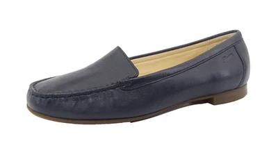 Sioux Super SOFT Slipper Mokassin Loafer Halbschuhe Schuhe Blau Gr. 40,5 - 7 F - Bild 1 von 4