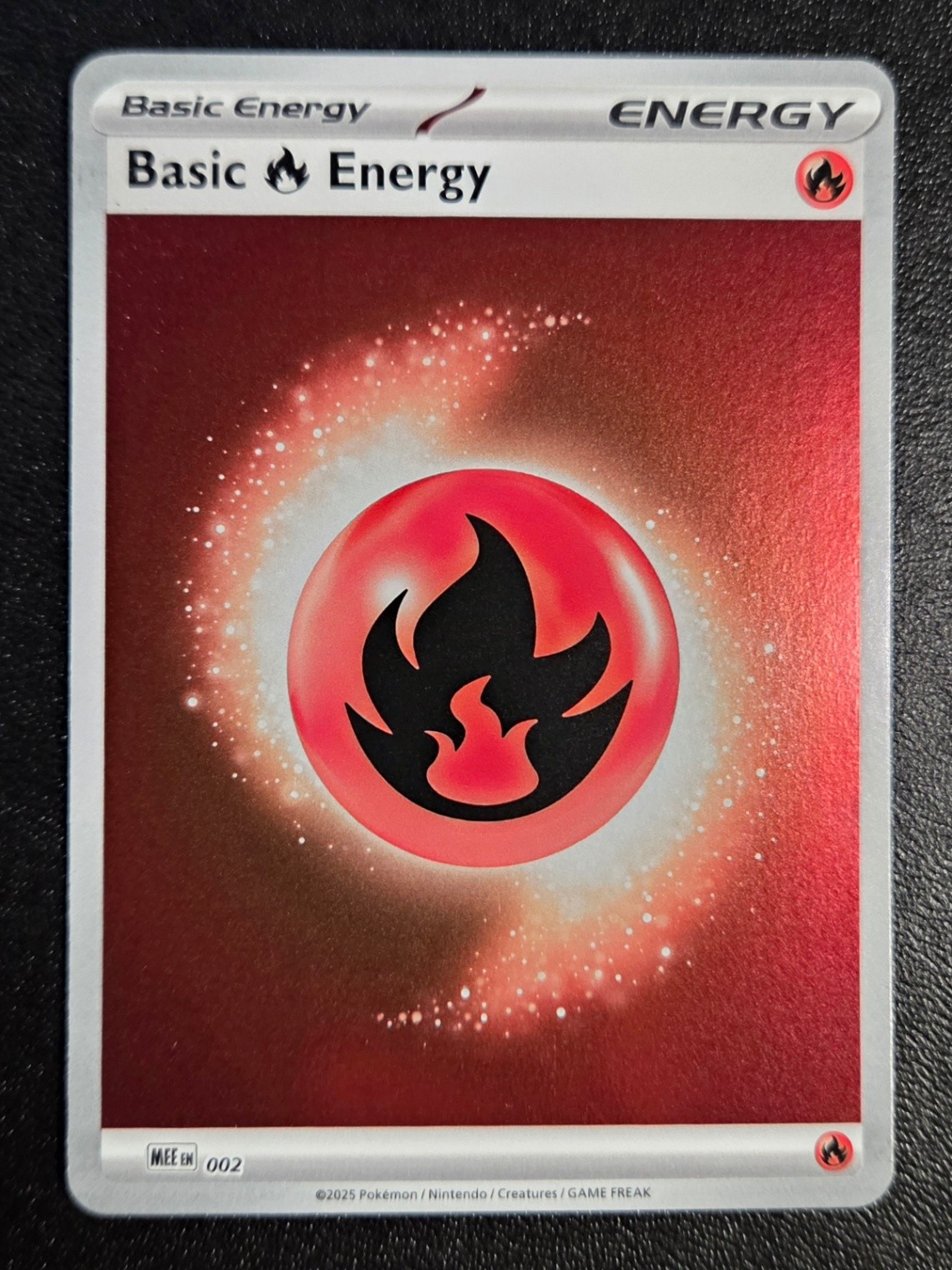Pokémon TCG Basic Fire Energy - 002 Common MEE: Mega Evolution Energies 2 NM