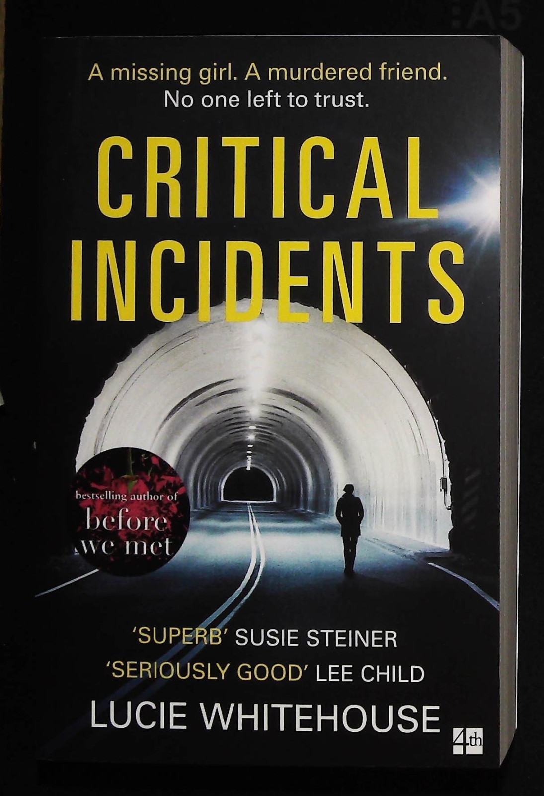 Lucie Whitehouse Critical Incidents Book NEW Paperback Novel Missing Girl Murder