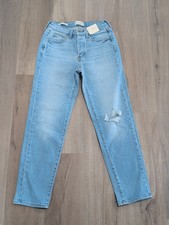 NWT Women's Universal Thread Jeans 80s Slim Mid Rise 4R Distressed