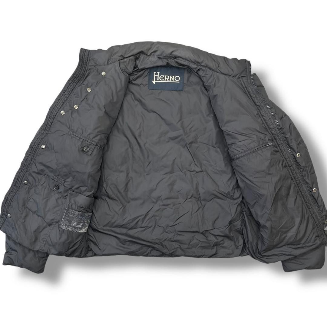 Herno Down Jacket Black Outdoor Poly-Tech Insulat… - image 4