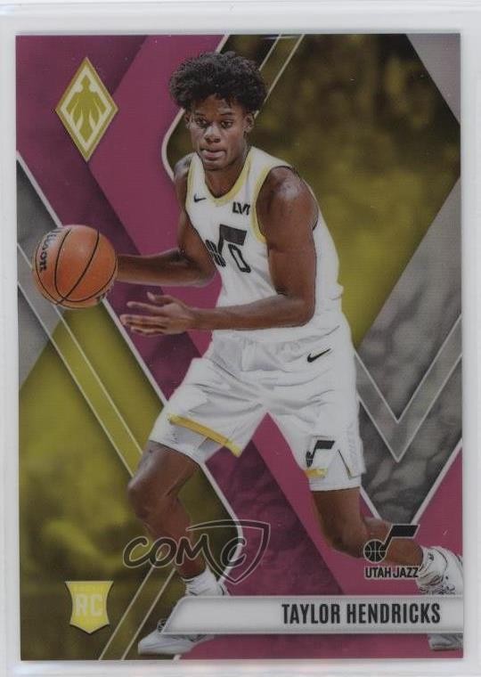 2023-24 Panini Phoenix Rookies Pink 58/175 Taylor Hendricks #264 Rookie RC rw6
