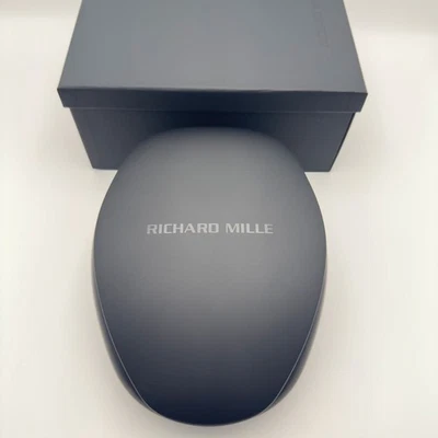 Richard Mille Original Leere Uhrenbox Aufbewahrungsbox 1 Fach Schwarz Original Neu - Bild 1 von 4