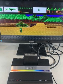 Tested Works 1990 Atari 7800 Alien Brigade Video Game Cartridge Only CX7855