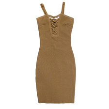 Windsor brown bodycon dress Sz small