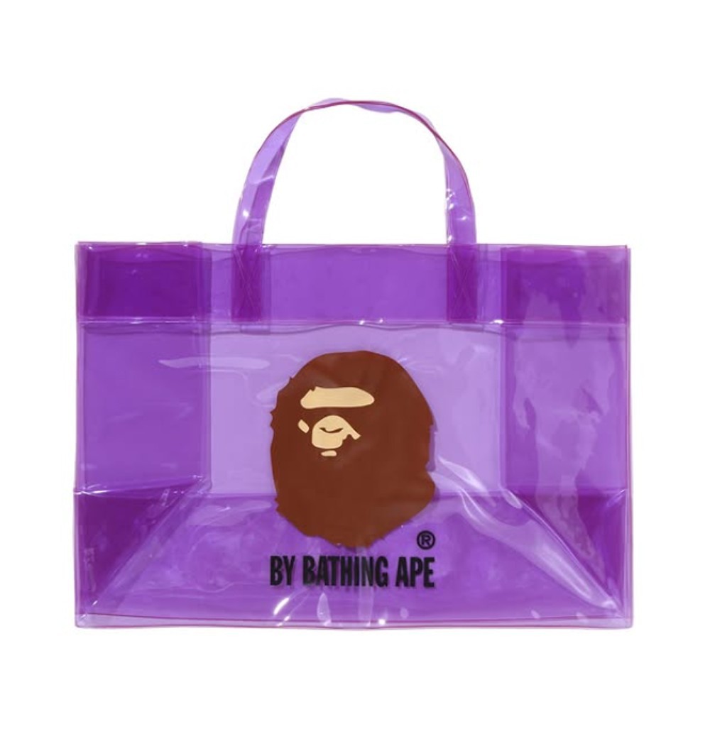 A BATHNIG APE Men's / Ladies' Goods APE HEAD CLEAR BAG 1M30189007