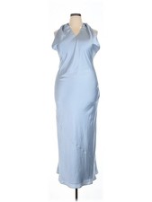 Show Me Your Mumu Women Blue Casual Dress XL