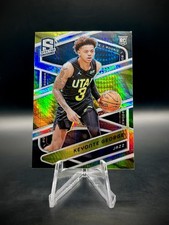 💛2023-24 Panini Spectra #135 Keyonte George International Black Prizm Rookie RC