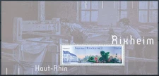 France 2013 : Rixheim. Good souvenir sheet very fine MNH