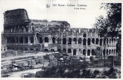 Italia Rome Roma Colosseo Antico Anfiteatro Romano Architettura Unposted #SAH257