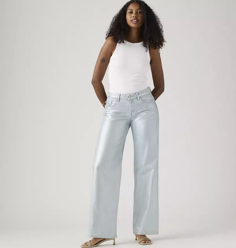 LEVI'S Low Loose Women's Jeans, Future Life - Light Wash (NEW)