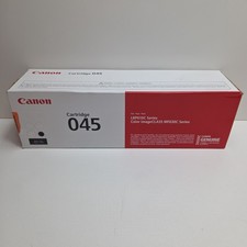 NEW GENUINE - CANON 045 BLACK TONER CARTRIDGE - 1242C001 SEALED UGLY BOX