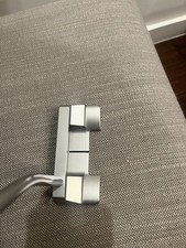 Piretti Premier Series Rimini Silver Steel Shaft Stainless Steel Mallet Putter