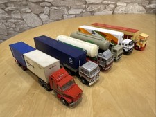Herpa Albedo 1:87, LKW Set Konvolut, 6 Stück,MB Volvo Scania Toblerone,gebraucht
