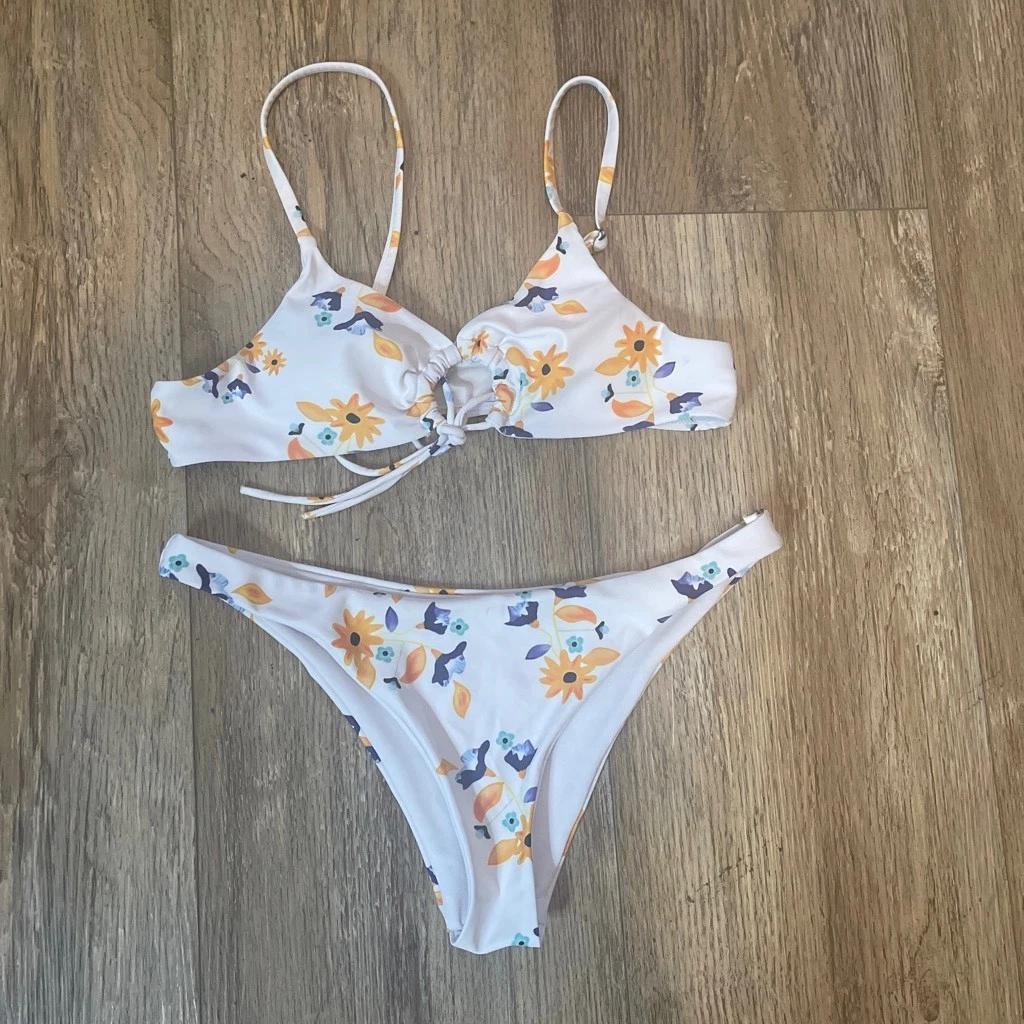 25+ White Bikini Floral Swimwear for Women for sale | Updated Oct 2026