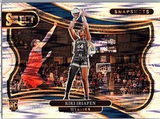 2025 Select Snapshots Kiki Iriafen Washington Mystics Flash #24 RC