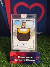 2025 Panini Boys of Summer Ethan Salas Jumbo RPA On-Card Auto Autograph Red /49