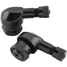 BikeMaster Valve Stems - Black, 10mm / 11.3mm 03-28BLK