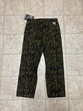 NWT Carhartt WU251 Treebark Pants Camo Fit 40x32 Union Made In USA Vintage RARE
