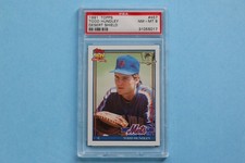 1991 Topps Desert Shield #457 Todd Hundley PSA 8