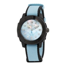 Alpina AL-525LMPLNB3VG6 Seastrong Diver Gyre Blue MOP Dial 36 mm Women's Watch