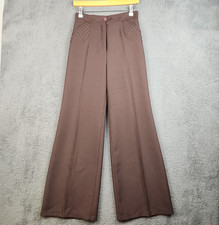 Vintage 70s Bell Bottom Pants Womens 11/12 USA Union Leisure Disco Mod 26" x 32"