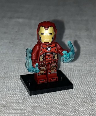 LEGO MARVEL MINIFIGUR - 76166 - IRON MAN (SILBERNES SECHSECK)