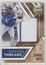 2017 Panini Elite Extra Edition Holo Gold 28/49 Dominic Smith #FTS-DS 0q3