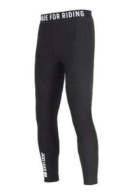 John Doe XTM Baselayer Pants Black Gr. XL Motorrad-Unterhose mit Protektoren