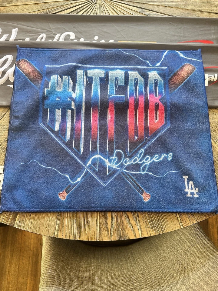 2025 Dodgers World Series Memorabilia (Rally Towels/Scarfs/Cups)  - Image 3 of 4