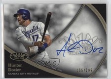 2020 Topps Tier One Talent 155/299 Hunter Dozier #T1TA-HD Auto 0rd2