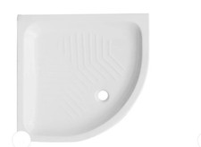 piatto doccia 80x80 X 11 Semicerchio Ceramica