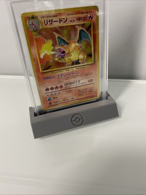 Grey PSA Graded Card Stand Holder Pokemon Display | eBay UK