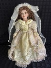 Vintage Vanessa Collection By Vanessa Ricardi Wedding Bride Porcelain Doll — photo 1