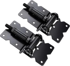 Self Closing Gate Hinges Adjustable Heavy Duty Hardware 90 Degree Gate Hinges Ki