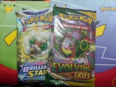 Pokémon TCG Booster Pack Bundle Unweighted 4x Packs