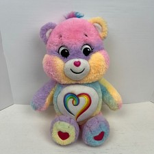 Care Bears Rainbow Heart Plush Stuffed Animal Toy
