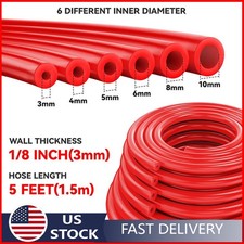 6pcs Red Car Vacuum Hose Automotive Silicone Vacuum Hose Line Kit For Chevrolet 6pcs Red Car Vacuum Hose Automotive Silicone Vacuum Hose Line Kit For Chevrolet