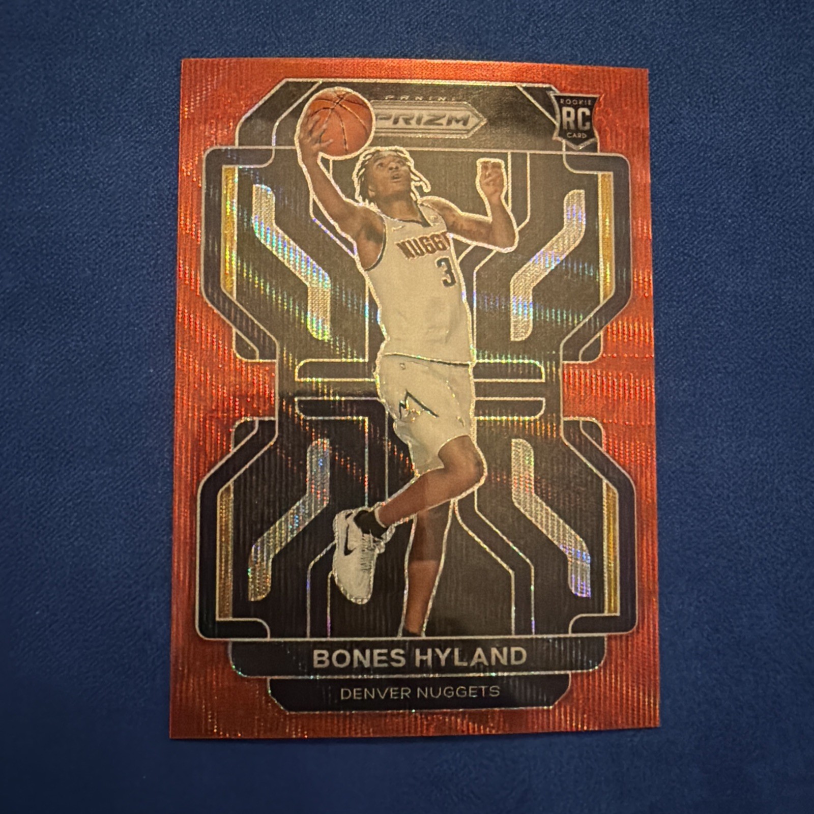 2021-22 Panini Prizm - Bones Hyland #302 Ruby Wave Prizm (RC) 🔥