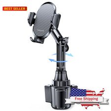 Miracase 2025 Upgraded Universal Cup Phone Holder for Car, Rotatable 