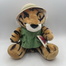 dakin tiger plush 1987 vintage safari traveler playthings stuffed animal