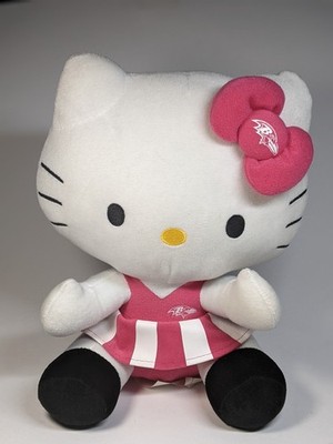 NFL Hello Kitty BALTIMORE RAVENS Plush Cheer Leader 9.5'' Cat Kitten RARE PINK