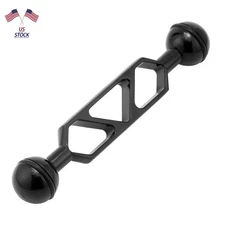 152mm Dual Ball Head 1" Joint Adapter Extension Arm For Action Video Camera M