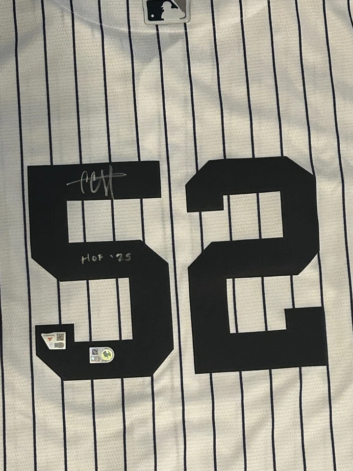 CC Sabathia INSCRIBED "HOF" Fanatics Authentic Autographed Nike Jersey Yankees - Image 3 of 4