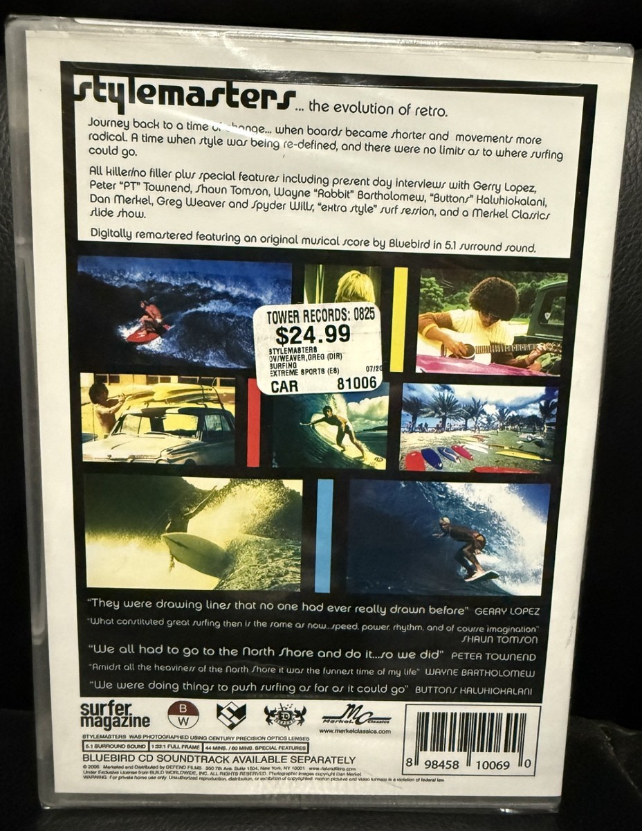 Style Masters サーフィンDVD Stylemasters (DVD, 2006) for sale online | eBay
