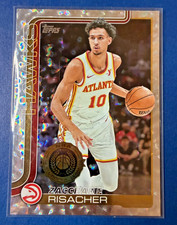 2025-26 Topps Basketball Flagship ZACCHARIE RISACHER CRACKLEBOARD Parallel #62