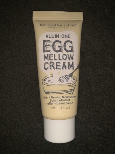 Too Cool for School All-In-One Egg Mellow Cream Firming Moisturizer .5oz/15ml - Picture 1 of 2